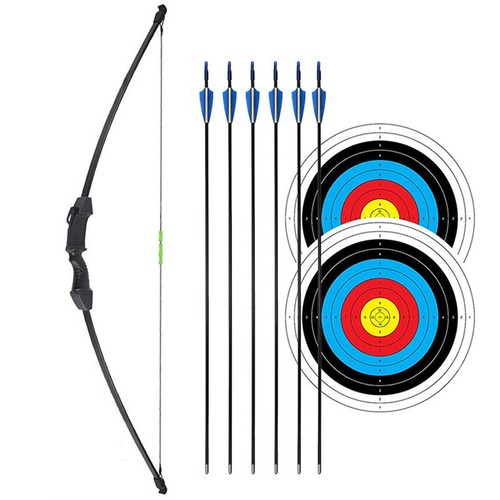 15lbs Kids Bow & Arrows Archery Takedown Recurve Bow Set Outdoor Hunting Target - Picture 13 of 15