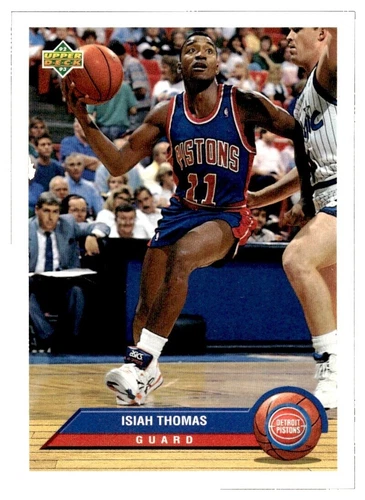 Upper Deck Isiah Thomas Sports Trading Card Singles Basketball