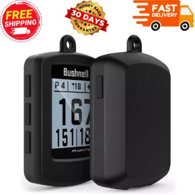 TUSITA Silicone Case for Bushnell Phantom 2 Handheld Golf GPS Color: Black Model