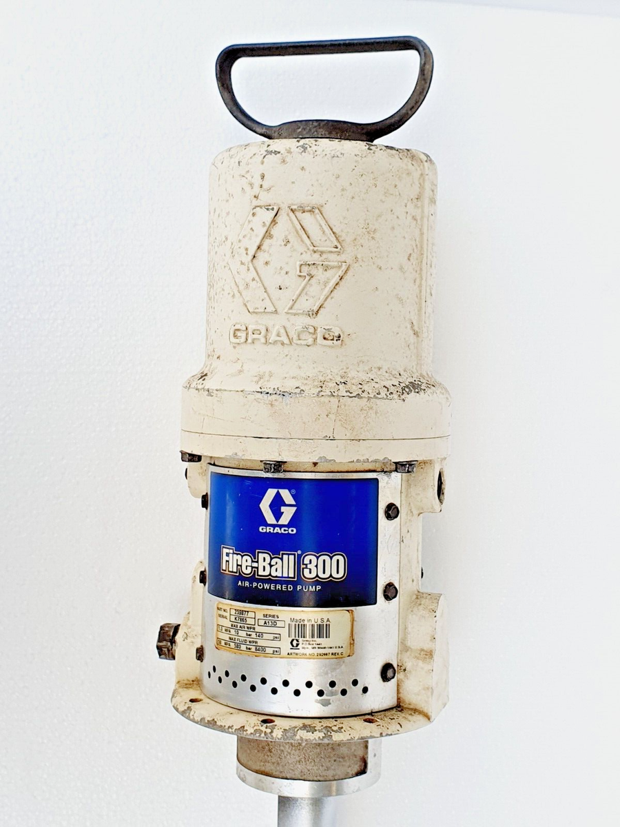 GRACO 239877 Air Grease Pump, FIRE-BALL 300, 8400 PSI /560