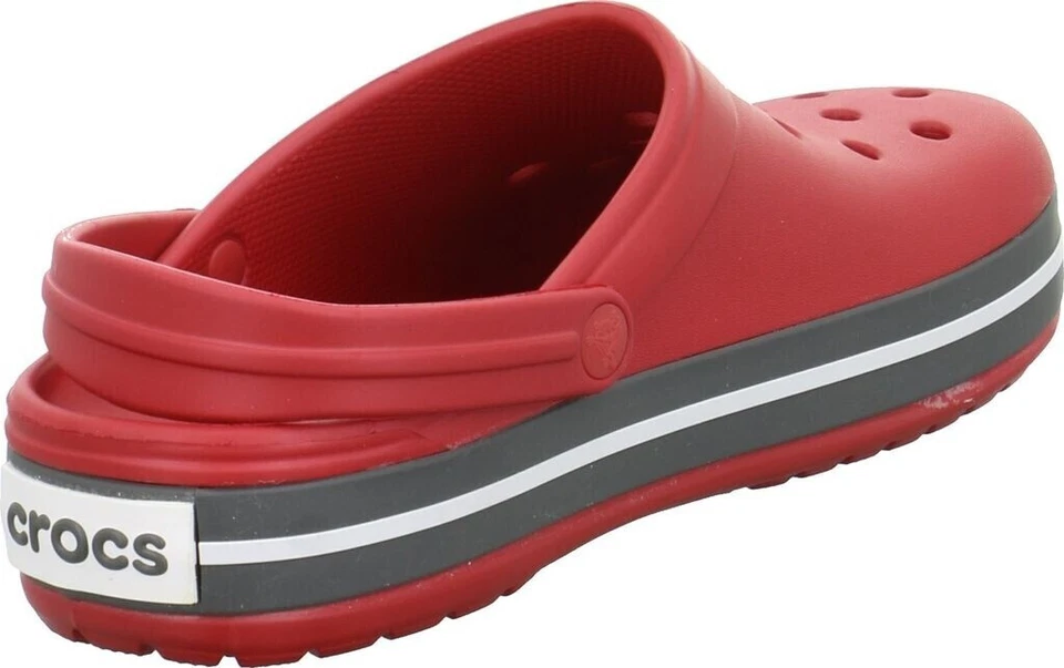 Crocs Unisex Crocband Clogs 100% Croslite Strandschuhe 38/39 Sandale Rot - Bild 3 von 4