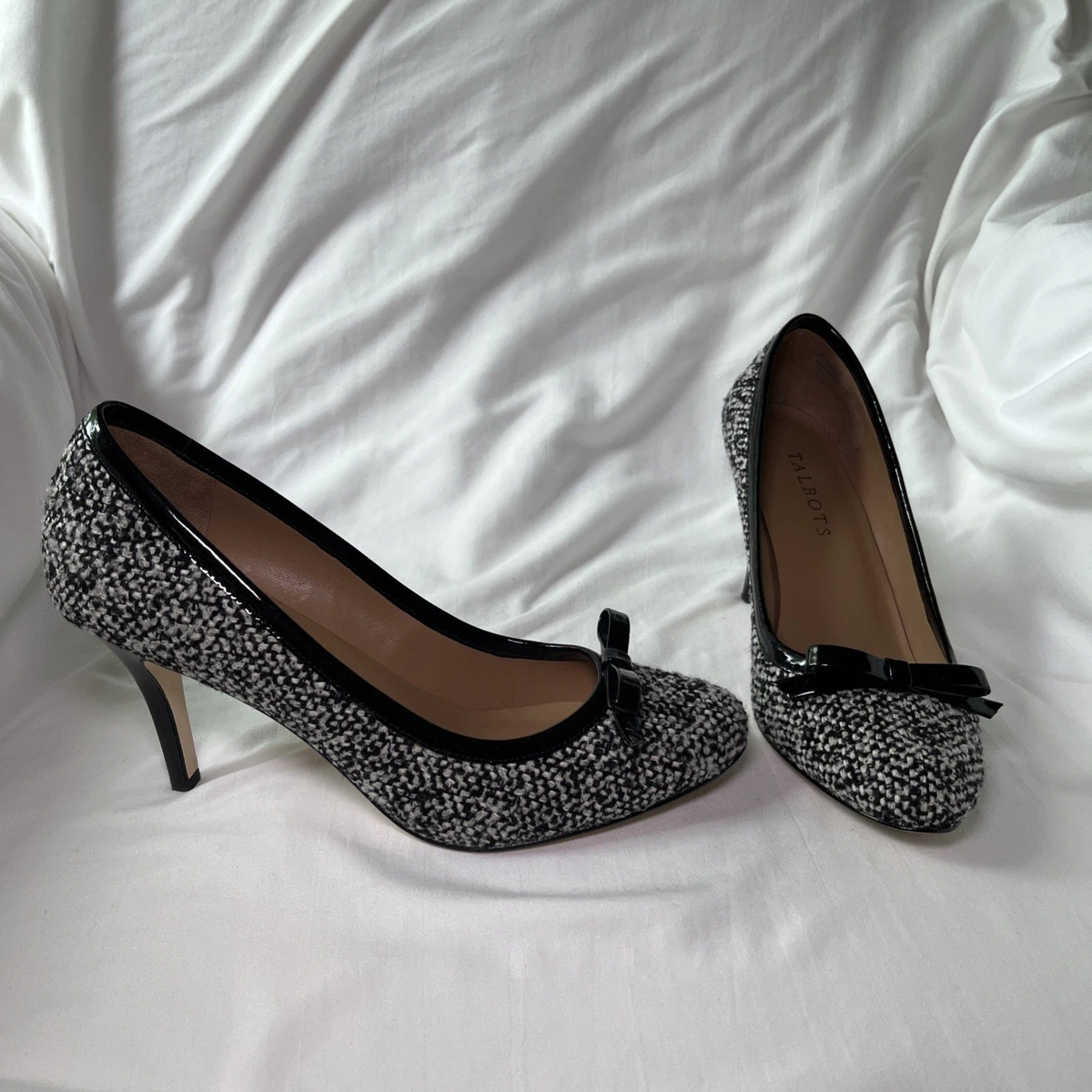 Escarpins Talbots Femme Marine - Taille US 9M (environ 39-40), Cuir, Occasion