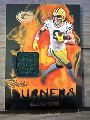 2024 Panini Absolute - Absolute Burners Christian Watson #AB-CWN (MEM)
