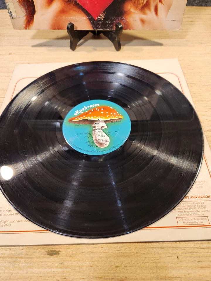 СЕРДЦЕ - Dreamboat Энни LP виниловая пластинка лирический лист гриб 1976 дебютный альбом - Изображение 2 из 4