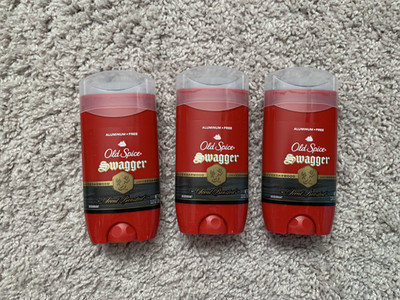 Old Spice Deodorant - Swagger (Scent of Cedarwood) - 3 Pack - 3oz - NEW
