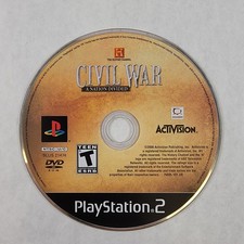 Civil War a Nation Divided - Loose Sony PS2 Playstation 2 Disc