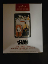 2025 Hallmark Star Wars Luke Skywalker Vintage Figure Ornament NEW