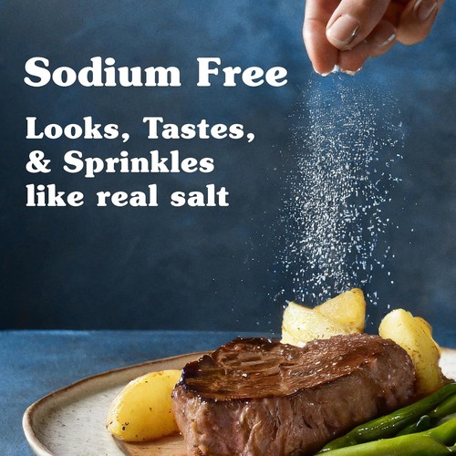 Nu-Salt Sodium-Free Salt Substitute, Contains Potassium 3 Ounce (Pack of 12) - Picture 2 of 4