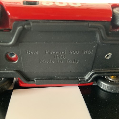 1956 FERRARI MILLE MIGLIA / BBR CLASSIC #290 MM PRESSOFUSO 1/43/ 600 RARO!! - Foto 14 di 15