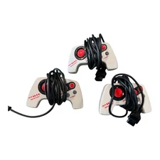 Nintendo NES MAX Controller Model NES 027 1988 Red Turbo Button Gray