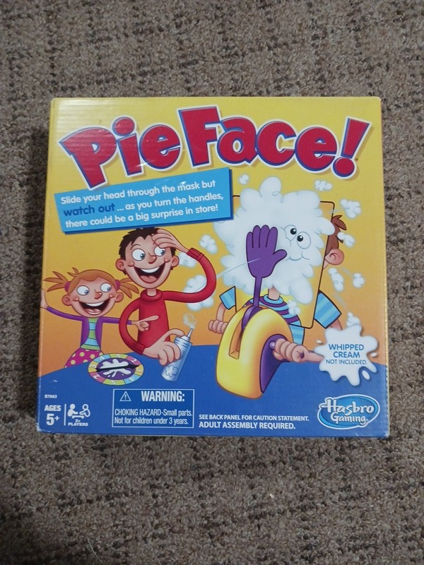 Hasbro Pie Face! Multiplayer Party Board Game
