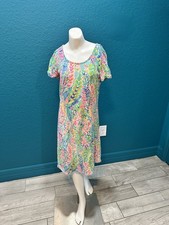 New Lilly Pulitzer French Terry Dress Catch the Wave XXS
