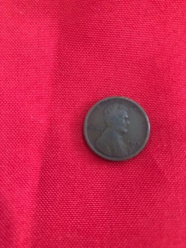 1915-D Lincoln wheat cent penny, Fine