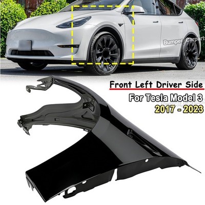 For 2017-2023 Tesla Model 3 Front Left Driver Side Fender TA1240100 w/Code PBSB
