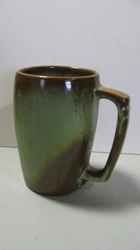 Vintage Frankoma 5M Prairie Green 5" mug