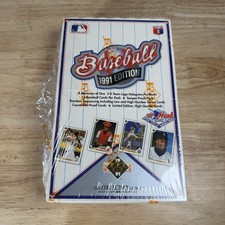 Upper Deck 1991 Edition Baseball Sealed Box