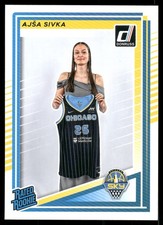 2025 Donruss WNBA Ajsa Sivka #93 Chicago Sky