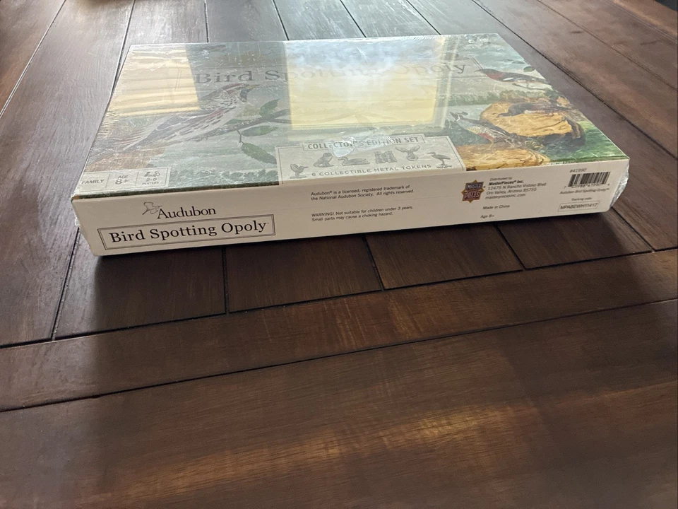 Audubon Bird Spotting Opoly Collectors Edition Board Game Monopoly - Image 4 of 4