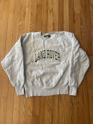 Vintage Land Rover Gear Crewneck Sweatshirt Reverse Weave Range 