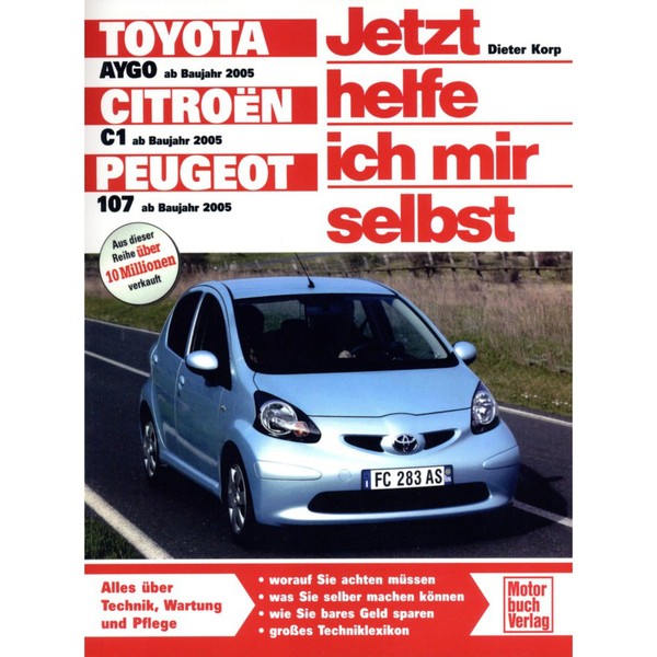 Citroen C1 Typ P 2005-2014 Jetzt Helfe Ich Mir Selbst Werkstatthandbuch-image