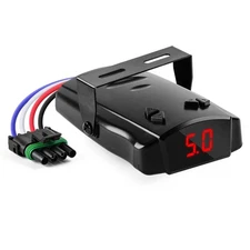 briidea Trailer Brake Controller, Time-Delay Brake Controller for 1-4 Axle Tr...
