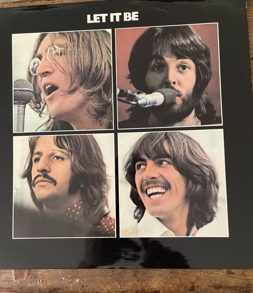 THE BEATLES LET IT BE BOX SET VINYL UK 1970 2U/2U POSTER . NM/NM. All Original - Image 4 of 4