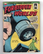 1959 ACG FORBIDDEN WORLDS #75 , TALES TO ASTONISH #5, STRANGE TALES #71 RARE UK