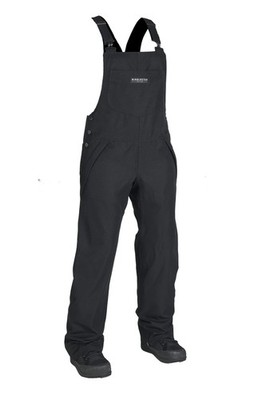 Airblaster Freedom Bib Women's Snow Pants, Black, Medium