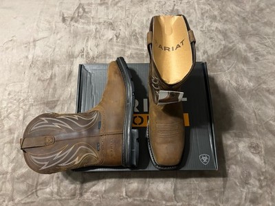 NEW Men s Ariat Sierra Shock Shield H20 Steel Toe Boots Size 11 EE Wide