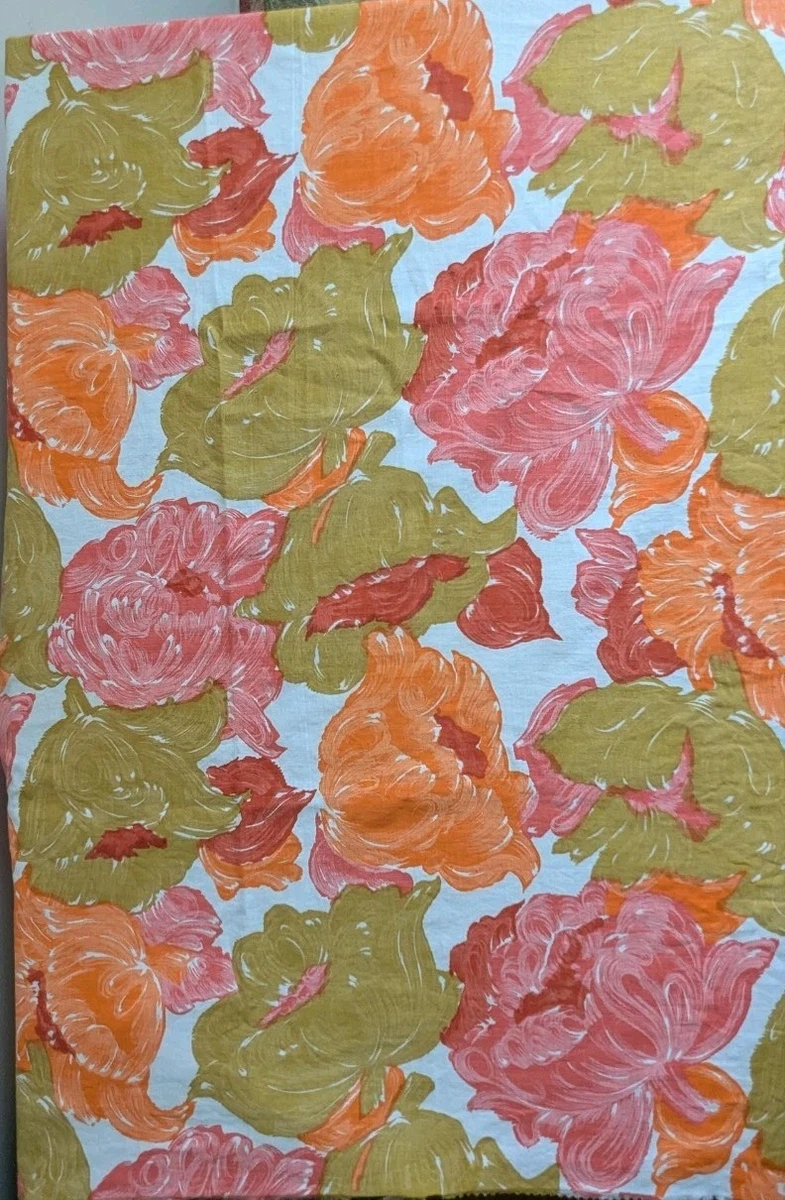 60s Fabric In Collectible Cotton Fabric (1930-Now) for sale | eBay