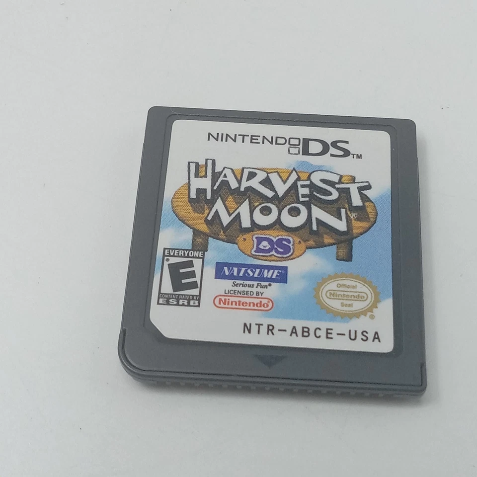 Cartucho y manual Harvest Moon Nintendo DS OEM solamente Foto 2 de 4