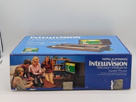 Mattel Intellivision Model 2609 Bundle w/ OG Box, Intellivoice & 11 Games Tested