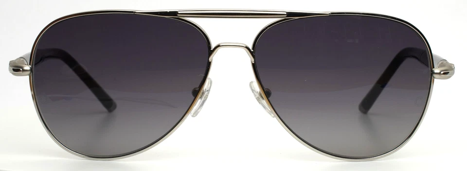 Gafas de sol Montblanc MB519S 16C plateadas para hombre aviador degradadas 61-14-140 B:50 Foto 2 de 4