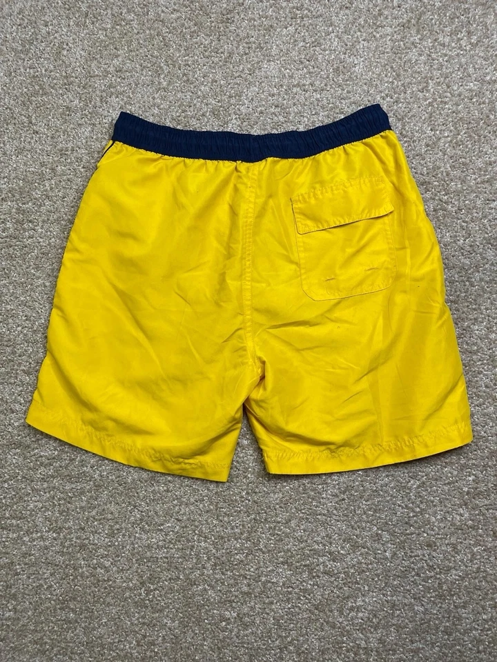 Pantalones cortos vintage 2000 US Polo Ss talla mediana amarillo Foto 3 de 4
