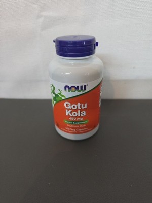 Gotu Kola Herbal Supplement 100 Veg Capsules Traditional Herb Exp 09/2028 Sealed