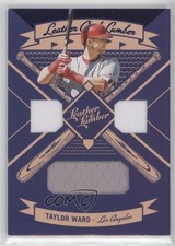2019 Panini Leather & Lumber and Triple Relics Blue Taylor Ward #LLT-TW n1u