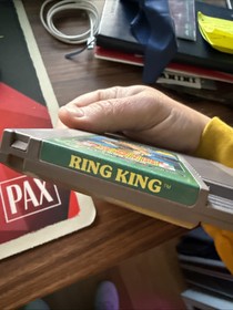 NES Ring King Nintendo Entertainment System Authentic Cart Boxing Tested