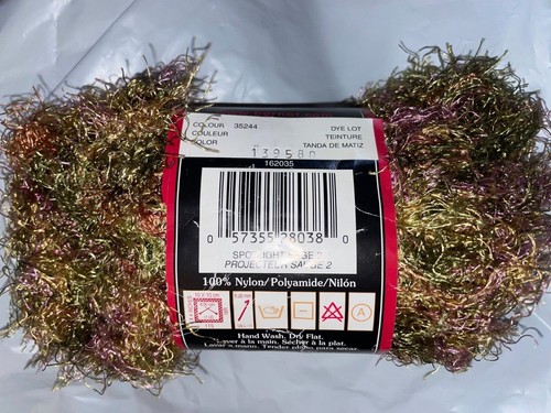 Bernat Yarn EYE LASH - 50g 1.75oz 77yd 70m 100% Nylon -- Several Colors! - Picture 56 of 72