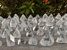Apophyllite Tips, Apophyllite Point, Apophyllite Pyramid, Wholesale Bulk Lot