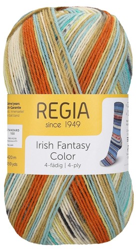 100g Schachenmayr Regia Color 4-fädig / 4-fach Sockenwolle Stricken (69,90€/kg) - Bild 30 von 494