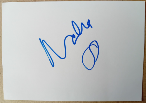 ORIGINAL AUTOGRAPH NADIA SAWALHA Loose Women