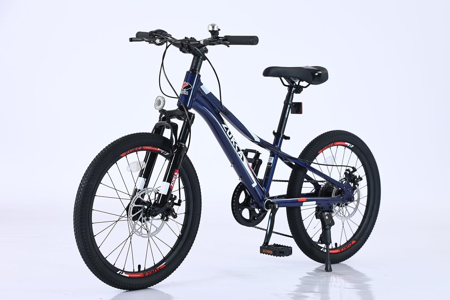 MEGHNA 20 Inch 7 Speed Mountain Bike Disc Brake for Kids Aluminum Frame Bike