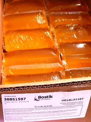 NEW Bostik Thermogrip THGRIP 2900 FFS CB 33LB/P30 Hot Melt Adhesive 30851597 HR