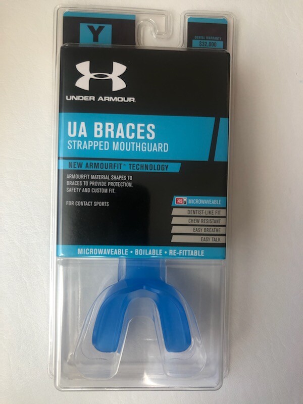Under Armour Air Floral Print Prot/ège-dents avec sangle amovible