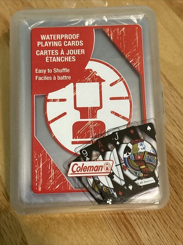 Coleman Qualität Wasserdicht Spielkarten Set