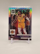 D'Angelo Russell 2022-23 Chronicles #513 Donruss Optic Traded Holo Prizm