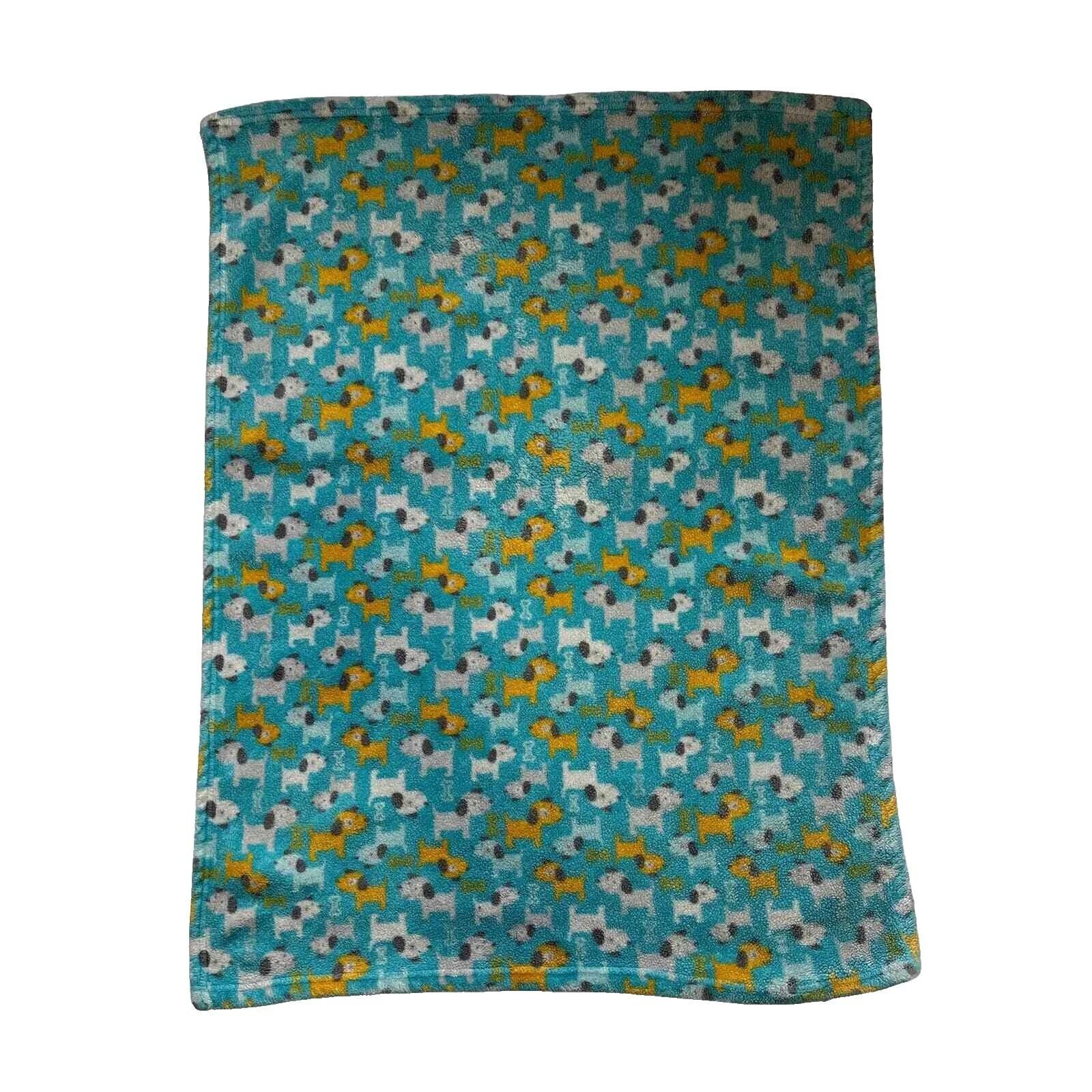 Fleece Dogs & Puppies Nursery Blankets & Throws