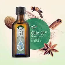 just oli essenziali olio 31 olio relax eucalipto lavanda tea tree limone geranio - Foto 2 di 11