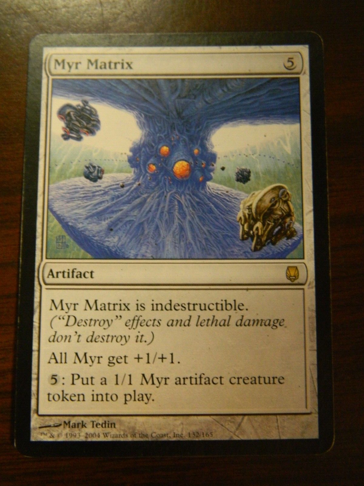 MTG Darksteel Myr Matrix LP - Excellent Condition