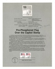 Lewis F. Powell Supreme Court Judge Autographed Signed Stamp Page AMCo COA 14932